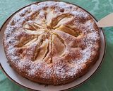 A picture of step 8 of Apple cake.