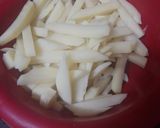 Foto del paso 1 de la receta Lomo adobado con papas fritas y tomate aliñado