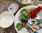Une image de l'étape 4 de 🍶Sauce yaourt grec herbes 🌿 du jardin 🪏.