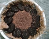 Foto langkah ke 7 dari resep Unbaked choco cheese cake simple gampang anti gagal.