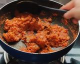 A picture of step 9 of Masala soya chaap.