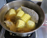 燒酒玉米燉雞湯(簡單料理)的食譜步驟5照片