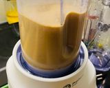 Hình bước làm 2 của món Vào bếp cùng con: tahini (sốt mè dầu ô liu) và hummus bằng đậu đỏ - món chay siêu ngon, dễ làm