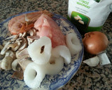 Foto del paso 1 de la receta: Arroz meloso de mar y tierra