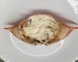 Foto del paso 5 de la receta: Cangrejo azul con mayonesa japonesa y falso coral de salmón