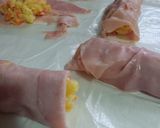 Foto del passaggio 3 della ricetta Involtini di prosciutto cotto con insalata russa