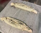 Une image de l'étape 6 de Feuilletés de knackis au pesto d'ail des ours, parmesan et pavot bleu.