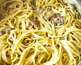 Foto langkah ke 3 dari resep Spaghetti pesto with chicken katsu.