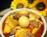 Foto langkah ke 6 dari resep Semur DTTK (daging, telur, tahu, kentang) Rempah.