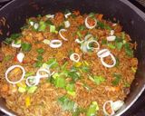 A picture of step 6 of Caribbean Rice.