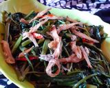 Foto langkah ke 4 dari resep 15. Tumis teri kangkung belacan (terasi).