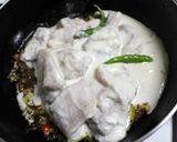 A picture of step 5 of Chicken Posto.