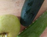 Foto del paso 1 de la receta: Jugo de aloe vera, pepino y manzana enriquecido con agua de Mar