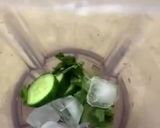 A picture of step 1 of Coconut milk healthy smoothie.