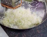 A picture of step 1 of No Cook Recipe Raw papaya sweet and sour salad.