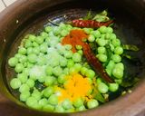 A picture of step 2 of Matar Tamatar chutney (Green Peas & Tomato).