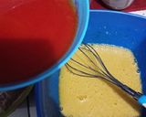 Foto langkah ke 6 dari resep BROWNIES RED VELVET ♥.