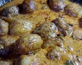 A picture of step 11 of Kashmiri Dum Aloo.