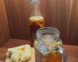 Hình bước làm 4 của món Trà kombucha mít