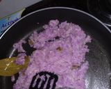 A picture of step 2 of Purple Yam delight.