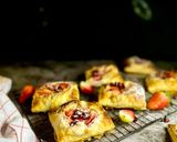 صورة لخطوة 5 من وصفة فطائر بف بستري حلوه سهله وسريعه🍓🍯