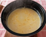 Foto del paso 8 de la receta: Queso crema casero / Torres de suprema con salsa de queso crema y manzana 🍎🍎!!!