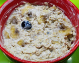 Foto del paso 1 de la receta: Avena con fruta, yogur y chocolate