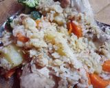 Foto del paso 2 de la receta: Revuelto de arroz, verdura y pollo