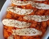 Une image de l'étape 2 de Gratin de potiron au munster.