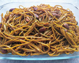 Foto del paso 1 de la receta: Tallarines con salsa de soja y nata. "Cocina de aprovechamiento"