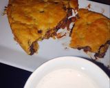 صورة لخطوة 2 من وصفة كيكة الكوكيز 🍪❤️