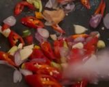 Foto langkah ke 3 dari resep ANTI PAHIT Tumis bunga pepaya (tumis kembang kates gantung).