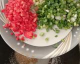 A picture of step 2 of Coriander Rice.