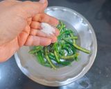 A picture of step 2 of Instant Green Chilli Pickle.