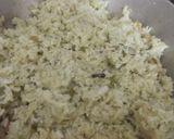 A picture of step 3 of Mint pulao.
