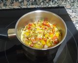 Foto del paso 4 de la receta: Cuscús con verduras y huevo poché