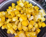 Foto langkah ke 1 dari resep 🥗 Oseng Buncis Tahu Jagung Manis.