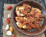 Foto langkah ke 4 dari resep Tahu Kemul Geprek.
