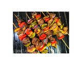 A picture of step 6 of Beef kebab.