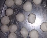 A picture of step 8 of Spongy rasgulla.