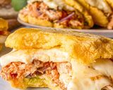 Foto del paso 4 de la receta: Arepas con pollo mechado