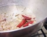 A picture of step 3 of Banana Flower Masala Curry.