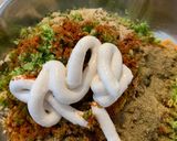 A picture of step 3 of Broccoli fig pattices / kabab.