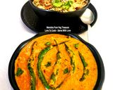 A picture of step 6 of Hyderabadi Spicy Mirchi Salan - Spicy Chili Gravy Curry For Biryani (Hyderabadi Side Dish).