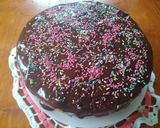 Foto del paso 10 de la receta: Torta con crema y durazno bañado en chocolate