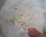 A picture of step 2 of Aloo stuffed garlic naan.