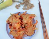 Foto langkah ke 3 dari resep Bakwan Jamur Wortel Gluten Free.