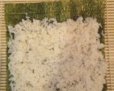 A picture of step 9 of Chicken Teriyaki Maki Sushi.