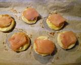 Salmon and philly puffs