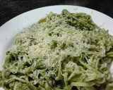 Foto del paso 13 de la receta: Fideos con salsa verde y pollo muy rica